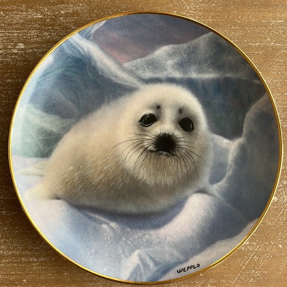 The Franklin Mint "Snow Pup" by Wepplo - Picture 2 of 6